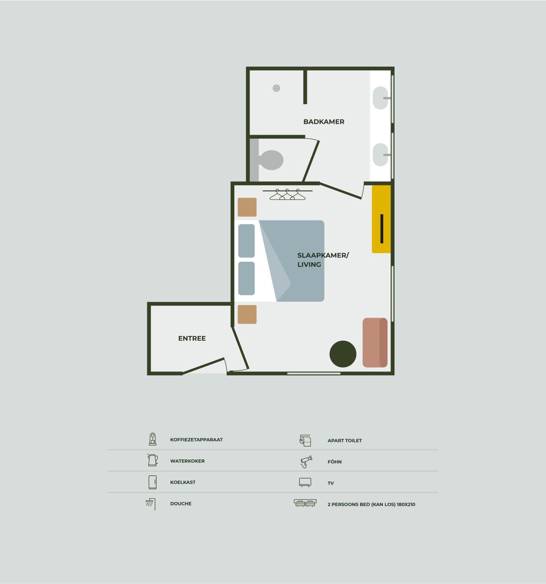 Boutiquehotel & Tiny Houses Plek17 Milsbeek Kamer foto